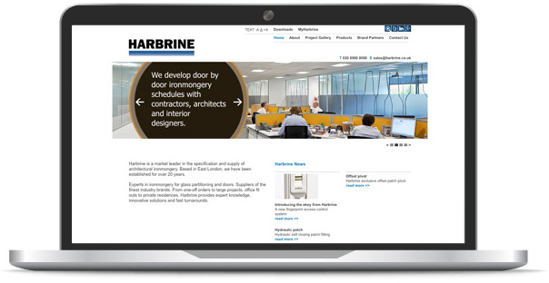 Harbrine Website