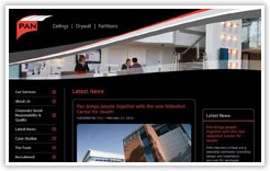 Pan Interiors Homepage